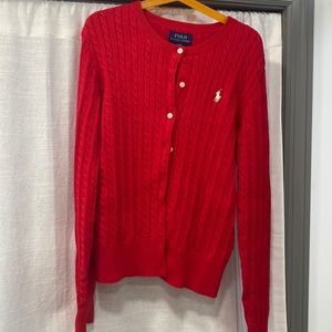 Girls Red sweater